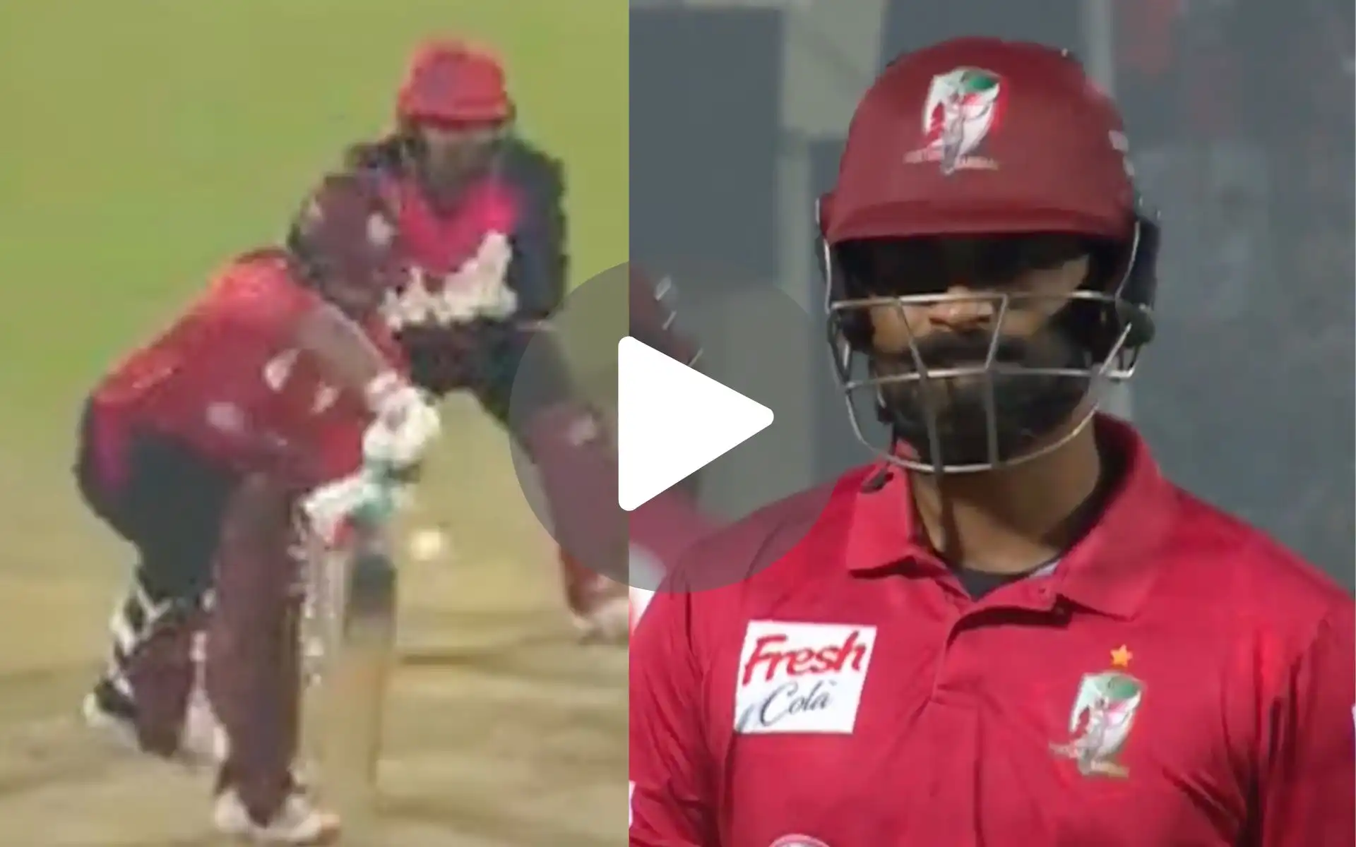 [Watch] Tamim Iqbal Walks In Shame As He Falls For A Golden Duck In BPL